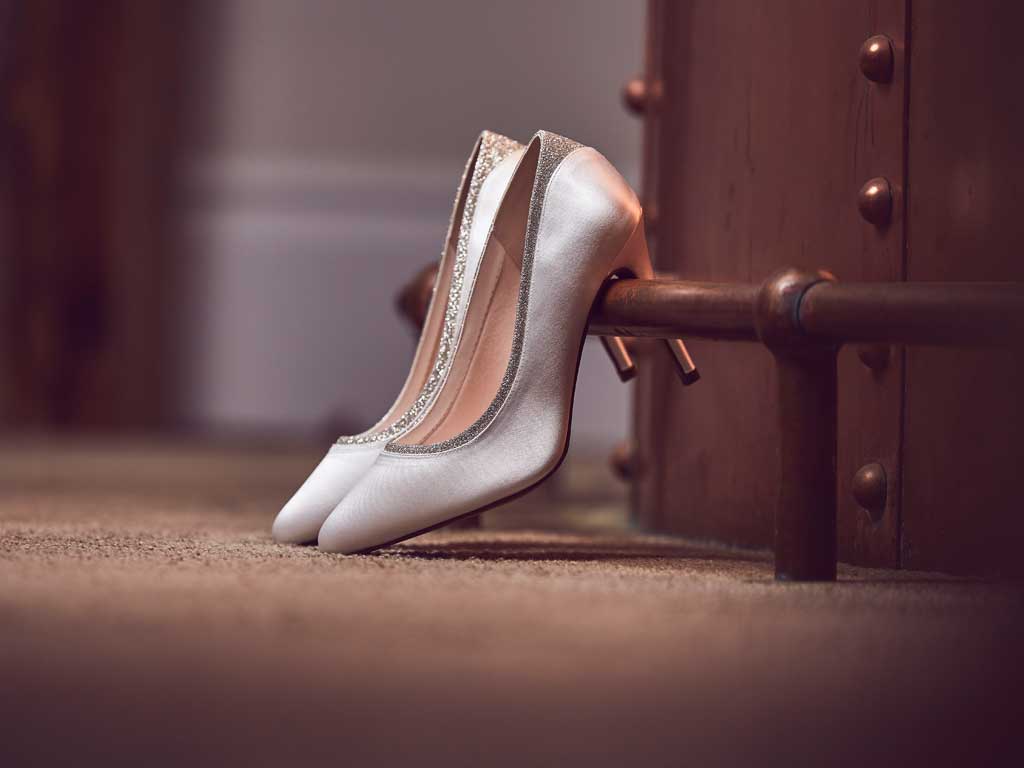 Billie - Ivory Shimmer Wide Fitting Bridal Shoes