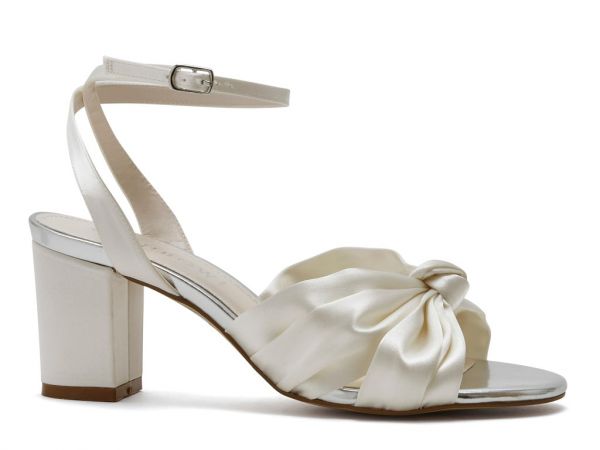 Thea - Wide Fit Wedding Sandals - Side