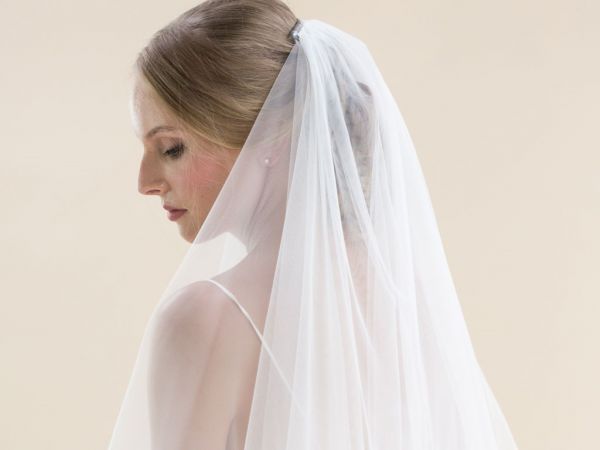 Tosca II - Russian Braid Medium Wedding Veil