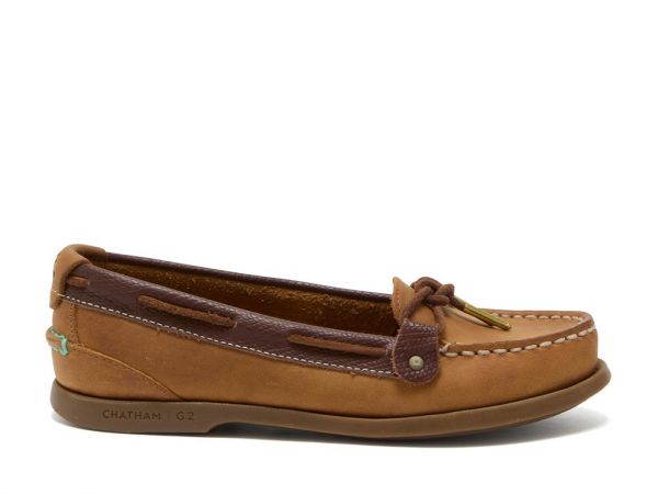 Rota Lady G2 - Nubuck Slip-On Boat Shoes