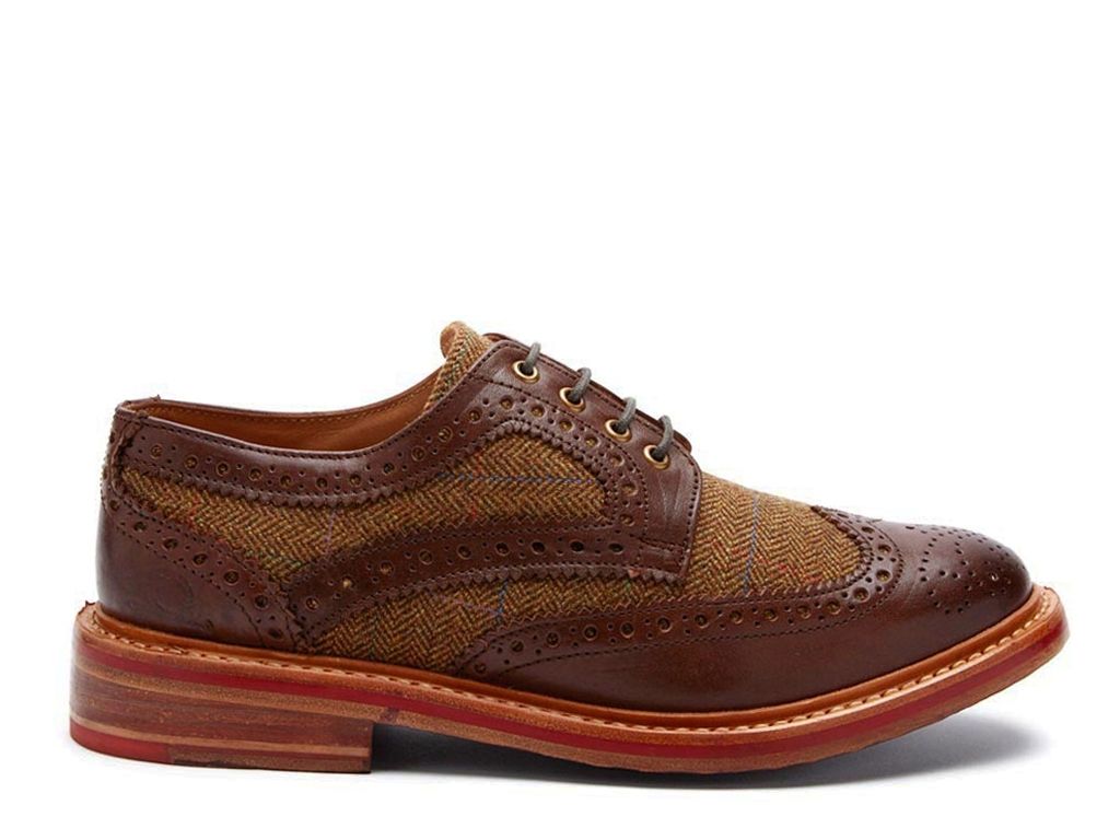 Tweed brogues mens Clearance