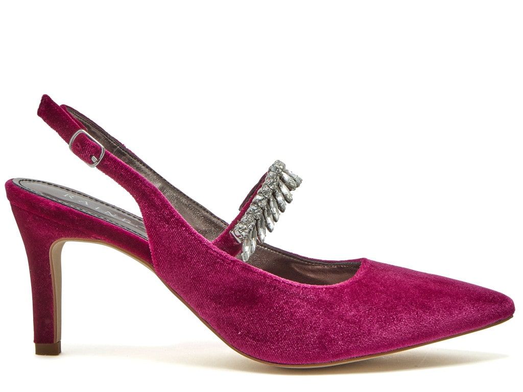 Freya Plum Berry Mid Stiletto