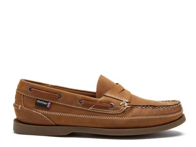 Gaff II G2 - Walnut Slip-On Leather Boat Shoes
