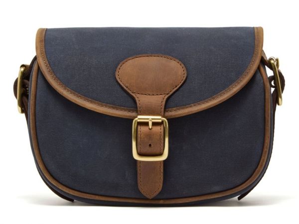 Waxed Canvas & Leather Cartridge Bag
