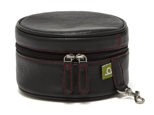 Premium Tumbled Oiled Leather Hearing Protection Case