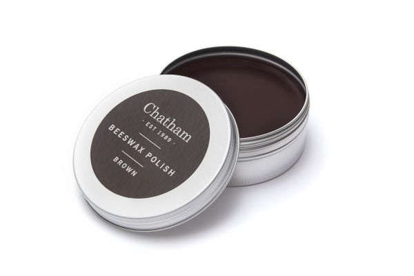 Natural Beeswax Brown Leather Polish