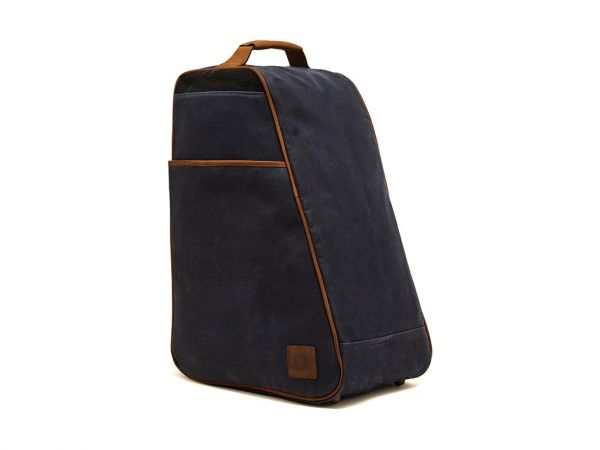 Waxed Canvas and Leather Bootbag