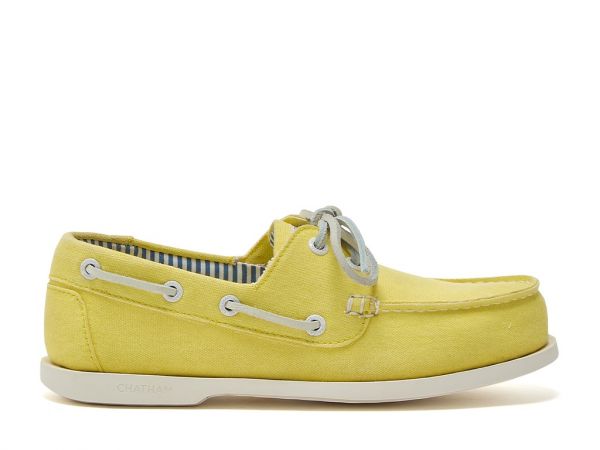 Chatham X Joules Jetty Lady - Canvas Boat Shoes 