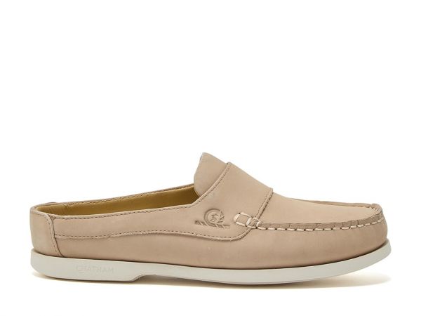 Chatham X Joules Quay - Premium Nubuck Slip-On Deck Shoe