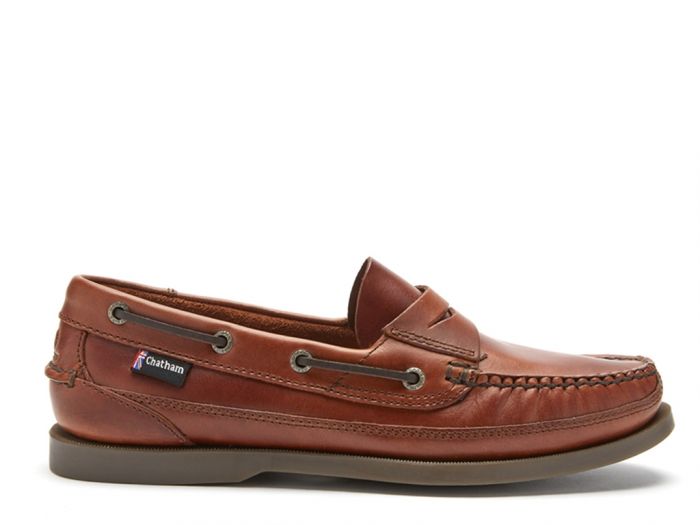 Hammered leather boat shoe | Sebago - Slowear | Slowear US