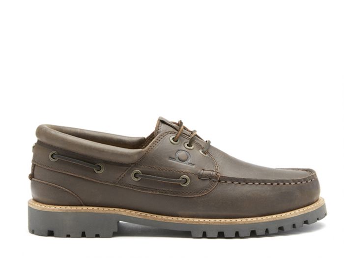 Sperrin | Mens Brown Winter Boat Shoes | Chatham Footwear