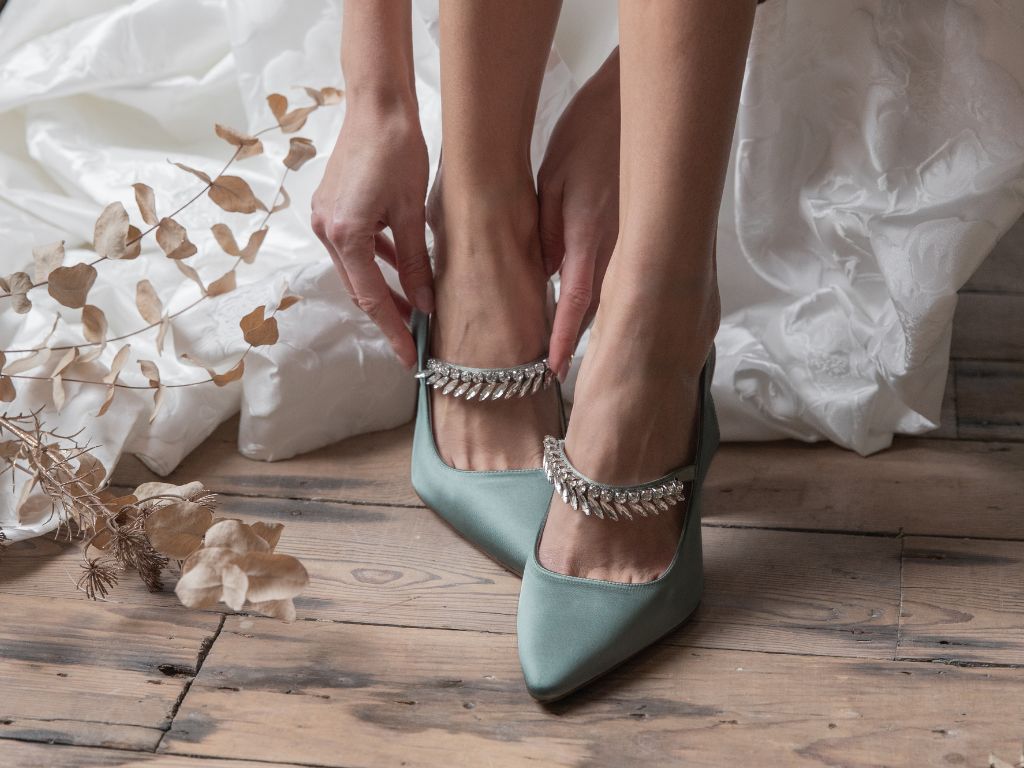 Dyed Wedding Shoes